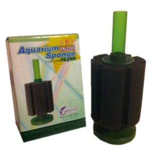 Aquarium sponge filter large. This is perfect for keeping shrimp and raising young fish, also great for aquariums of up to 220 litres.