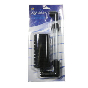 Black/clear sponge filter. This filter is perfect for keeping shrimps, raising young fish and for quarantine tanks.