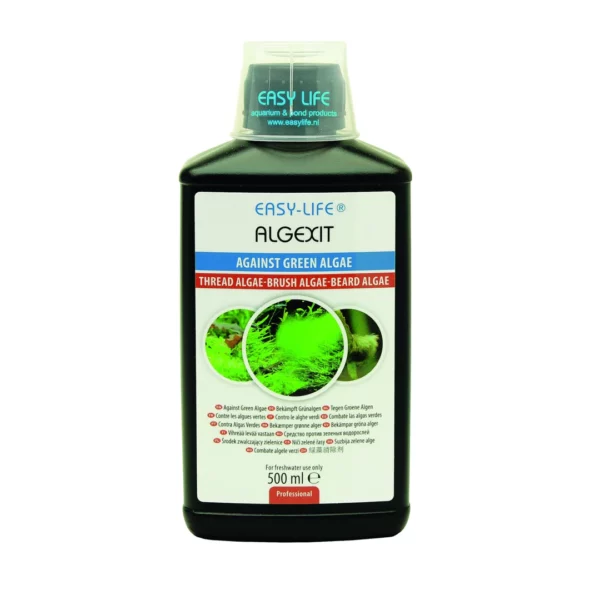 Easy-life algexit. This get rid of all types of green algae.