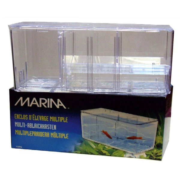 Marina multi breeder 5-in-1 breeding -fry trap. This is perfect for breeding live bearers and for segregating sick fish.