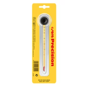 Sera precision thermometer. The perfect way of telling you what your aquarium temperature is.