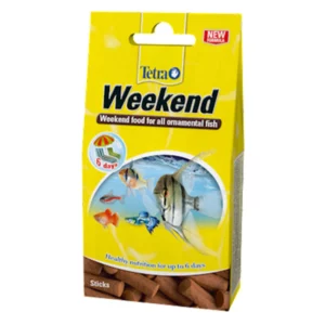 Tetra weekend food. Compact food sticks ensure an optimal provision of your fish for up to 6 days.