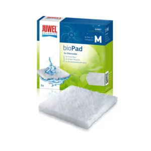 JUWEL Bio pad is used to catch coarse particles of dirt in the water. As a mechanical pre-filter, it protects the filter from rapid soiling and means that you don't have to clean the other filter media as often.