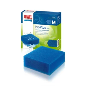 The JUWEL Bio Plus fine filter sponge is primarily used for the biological filtering of your aquarium, making it an essential component of the JUWEL filter system. The fine pore structure gives a very large surface area, guaranteeing slow and even water flow conditions.