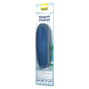 The Tetra Magnet Cleaner Flat lets you clean your aquarium glass without getting your hands wet. This new design is easier to hold and gets into the corners of the tank much more easily.