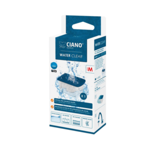 Ciano Water Clear & Protection cartridge is a replacement chemical adsorbing media to fit filters in Ciano aquariums. It removes substances that are harmful to your fish and keeps the water crystal clear and odourless. It also helps prevent the growth of algae.