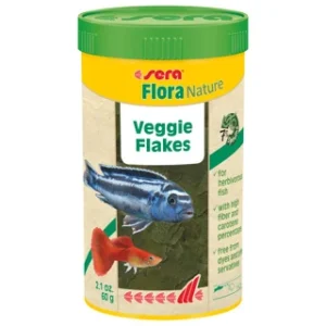 sera flora nature veggie flakes 250ml pot
