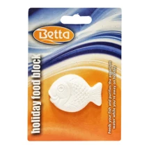 Betta Holiday Food Block packaging and product