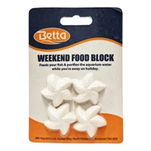 Betta Weekend Food Blocks product and packaging